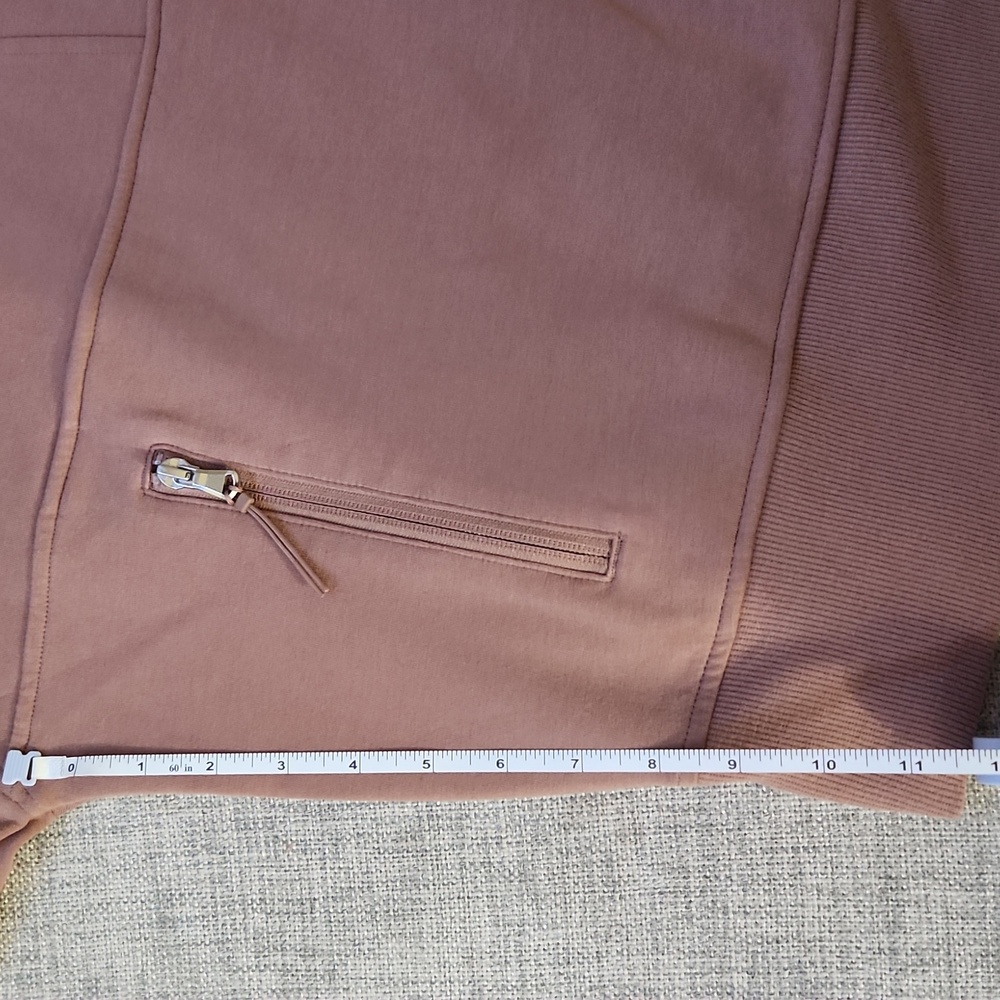 Old Navy Mauve Half-Zip Sweatshirt - Picture 5 of 6